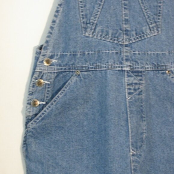 Canyon River Blues Denim Romper Medium Shorts Overalls - Picture 3 of 7